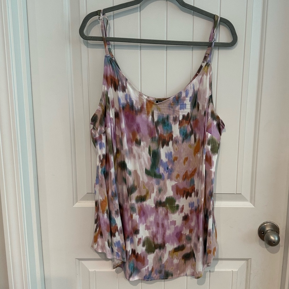 Torrid Multicolor Abstract Women's Tank Top Size 3